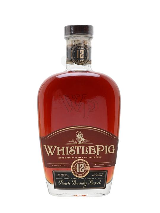 WhistlePig WhistlePig 12 Year Old Peach Brandy Barrel Rye Whiskey