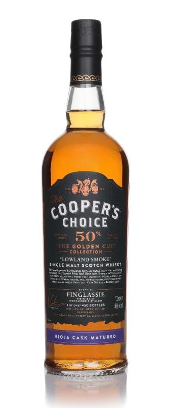 InchDairnie Finglassie "Lowland Smoke" - The Cooper's Choice The Golden Cut Collec Single Malt Whisky