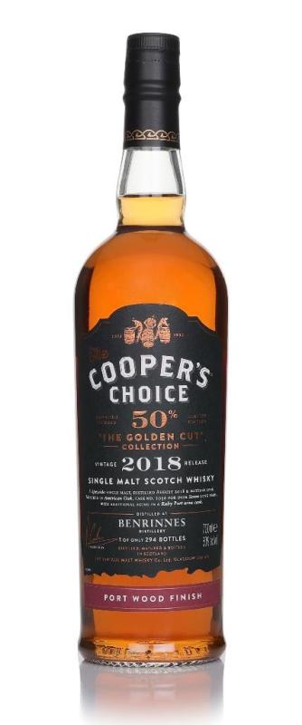 Benrinnes Benrinnes 7 Year Old 2018 - The Cooper's Choice The Golden Cut Collect Single Malt Whisky