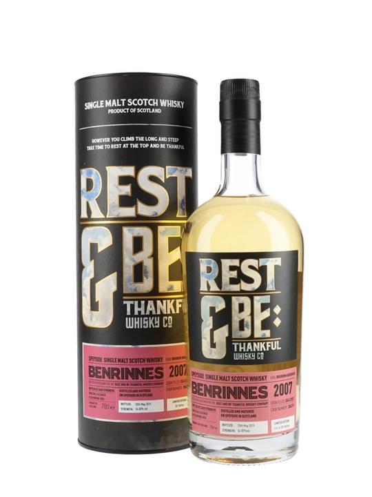 Benrinnes Benrinnes 2007 / 11 Year Old / Rest & Be Thankful Speyside Whisky