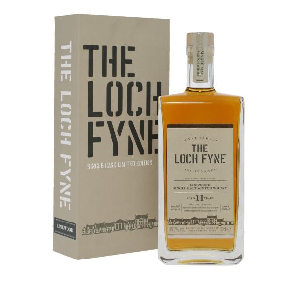 Linkwood The Loch Fyne Linkwood 2014 11 Year Old #300659 Limited Edition Single Cask Speyside Single Malt Scotch Whisky 70cl
