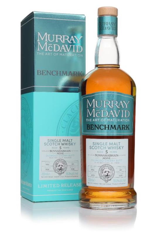 Bunnahabhain Bunnahabhain Moine 5 Year Old 2020 Oloroso Sherry Butt - Benchmark (Mu Single Malt Whisky