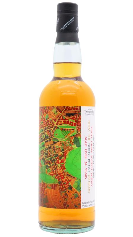 North British North British Thompson Bros Single Grain Scotch 34 year old Whisky
