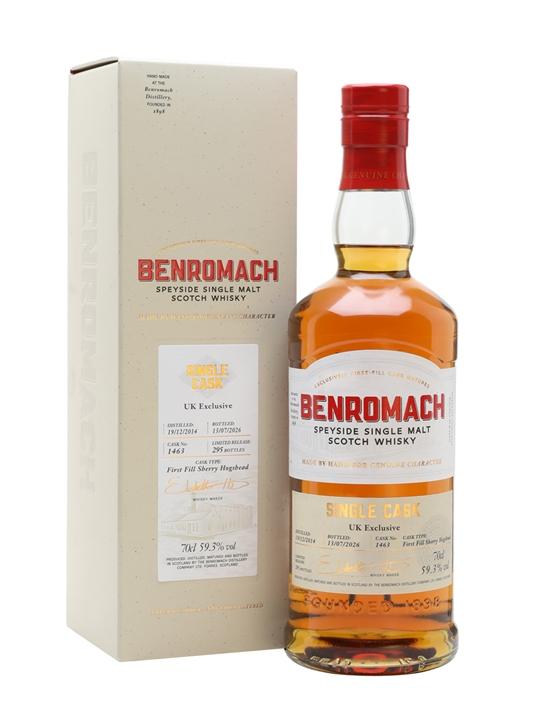Benromach Benromach 2014 / Cask #1463 / UK Exclusive Speyside Whisky