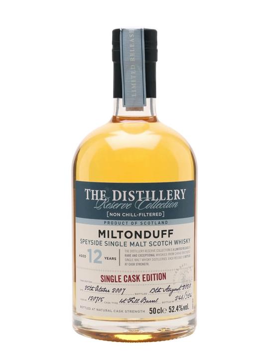 Miltonduff Miltonduff 2007 / 12 Year Old / Distillery Reserve Collection Speyside Whisky