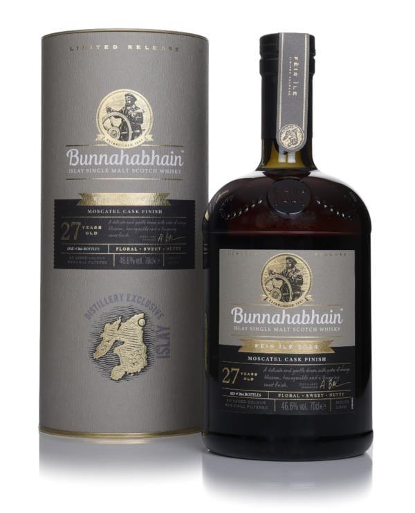 Bunnahabhain Bunnahabhain 27 Year Old Moscatel Cask Finish - Feis Ile 2024 Single Malt Whisky