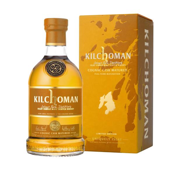 Kilchoman Kilchoman Cognac Cask Matured Islay Single Malt Scotch Whisky 70cl