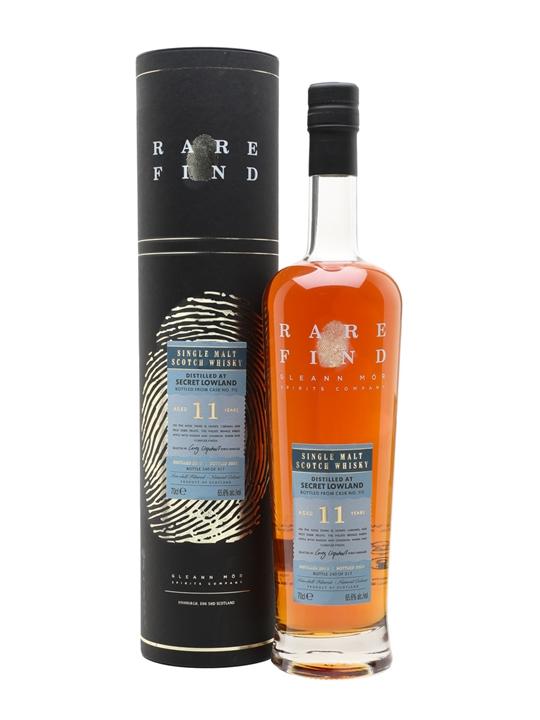 Undisclosed Secret Lowland 11 Year Old / Gleann Mor Rare Find Lowland Whisky