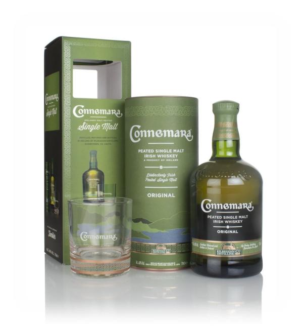 Connemara Peated Single Malt + glass