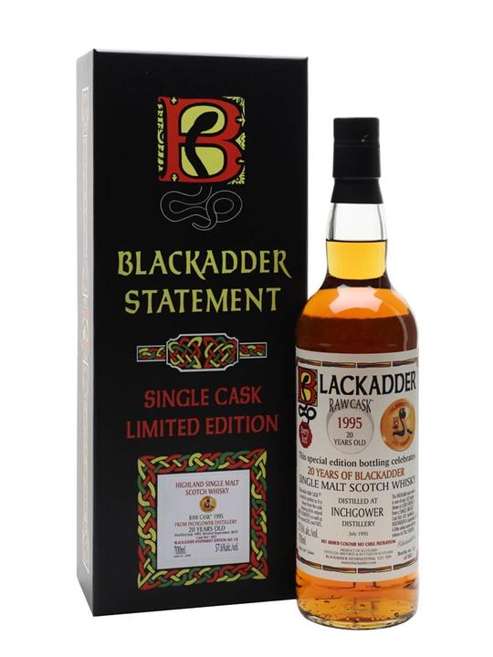 Inchgower Inchgower 1995 / 20 Year Old / Blackadder Speyside Whisky