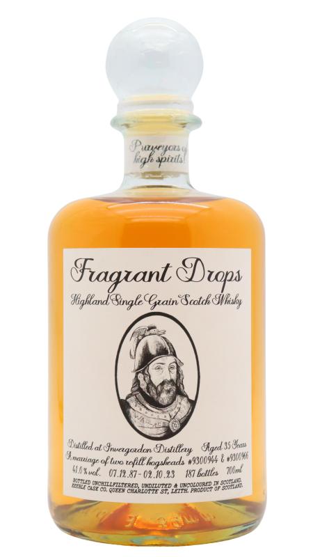 Invergordon Invergordon Fragrant Drops Single Grain Scotch 1987 35 year old Whisky