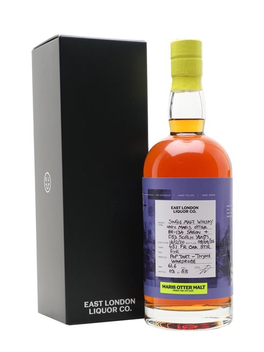 East London Liquor Co Maris Otter Malt 2020 / 5 Year Old / French STR Cask English Whisky