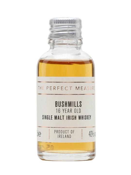 Bushmills Bushmills 16 Year Old Sample / Three Wood Irish Single Malt Whiskey