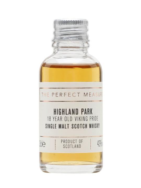 Highland Park Highland Park 18 Year Old Viking Pride Sample Island Whisky