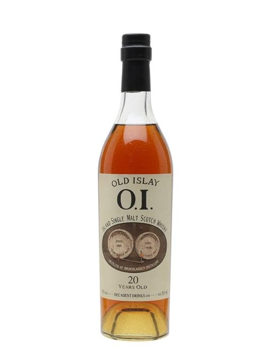 Bruichladdich Bruichladdich 2005 / 20 Year Old / Decadent Drinks Islay Whisky