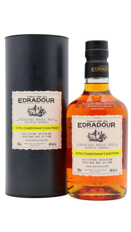 Edradour Edradour St. Michael-Eppan Chardonnay Cask Finish Single Ma 2015 11 year old Whisky