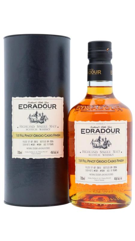 Edradour Edradour St. Michael-Eppan Pinot Grigio Cask Finish Single 2015 11 year old Whisky