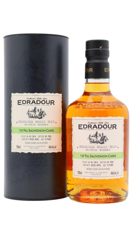 Edradour Edradour St. Michael-Eppan Sauvignon Cask Finish Single Mal 2014 12 year old Whisky