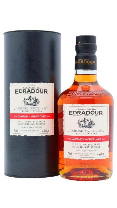 Edradour Edradour St. Michael-Eppan Cabernet & Merlot Cask Finish Si 2015 11 year old Whisky