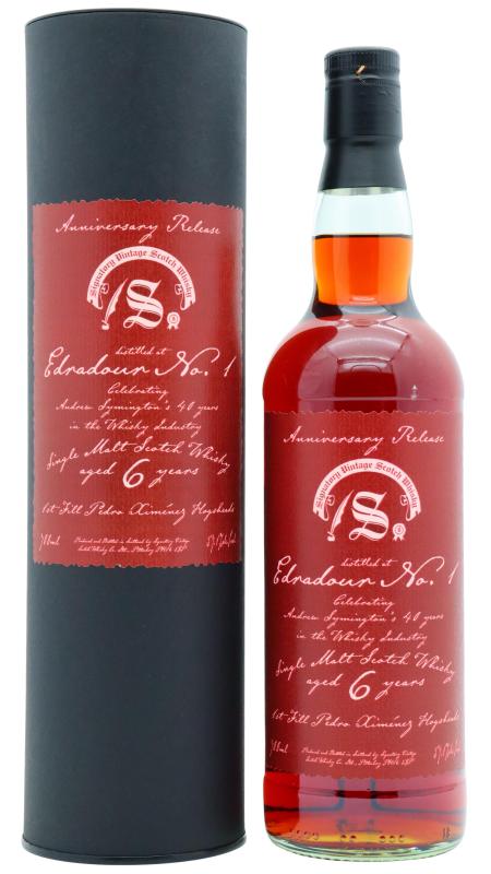 Edradour Edradour No. 1 Andrew Symington's Anniversary PX Sherry Cas 6 year old Whisky