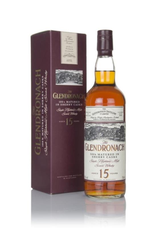 Glendronach The GlenDronach 15 Year Old Sherry Cask - 1990s Single Malt Whisky