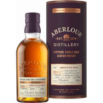 Aberlour Single Cask American Oak Barrel 17 year