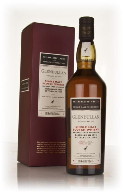 Glendullan Glendullan 1995 (bottled 2009) - Managers Choice Single Malt Whisky