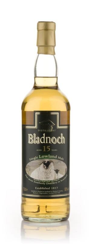 Bladnoch Bladnoch 15 Year Old - Sheep Label Single Malt Whisky