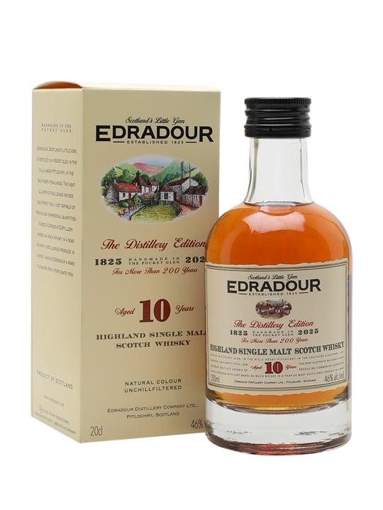 Edradour Edradour 10 Year Old / Small Bottle Highland Single Malt Scotch Whisky
