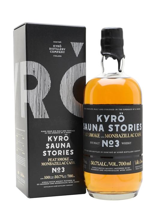 Kyrö Distillery Company Kyro Sauna Stories 3 Finnish Malt Rye Whisky