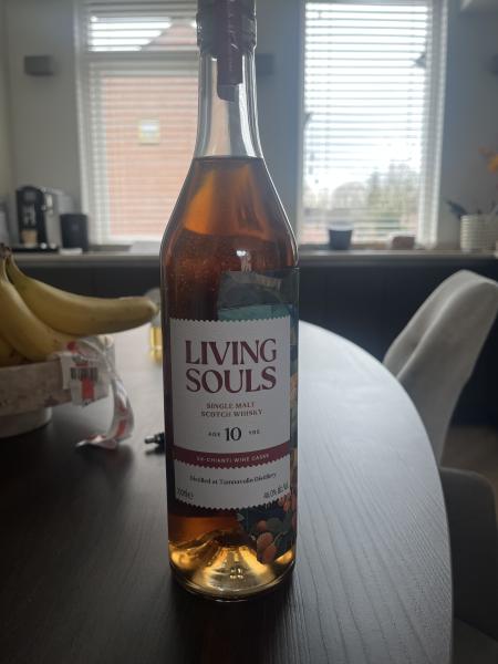 Whisky Souls 10 Year Old - Living Souls whisky bottle
