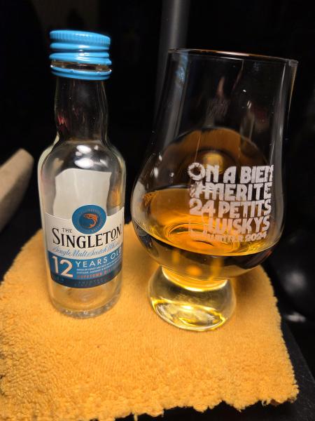 Singleton of Dufftown 12yo whisky bottle