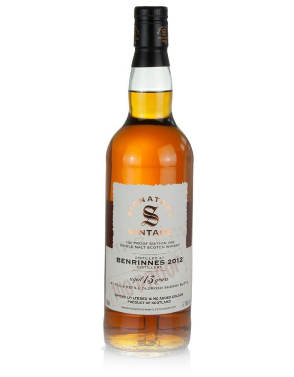 13Y 2012 Signatory 100 Proof Edition #56