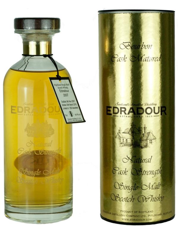 10 Year Old 2007 Bourbon Cask Matured Natural Cask Strength - Ibisco Decanter