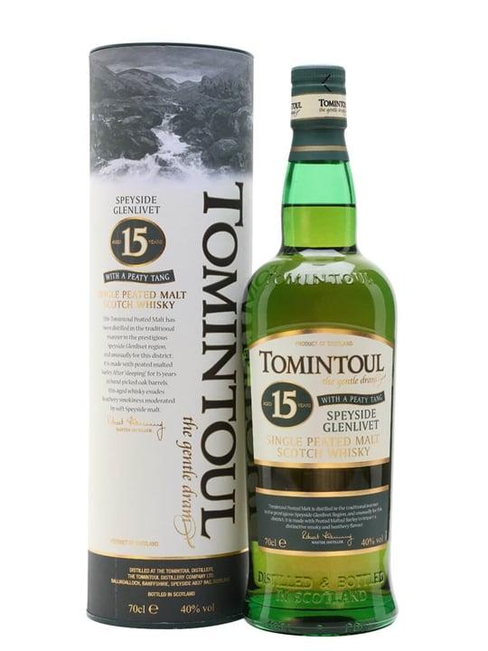 Tomintoul 15 Year Old with a Peaty Tang
