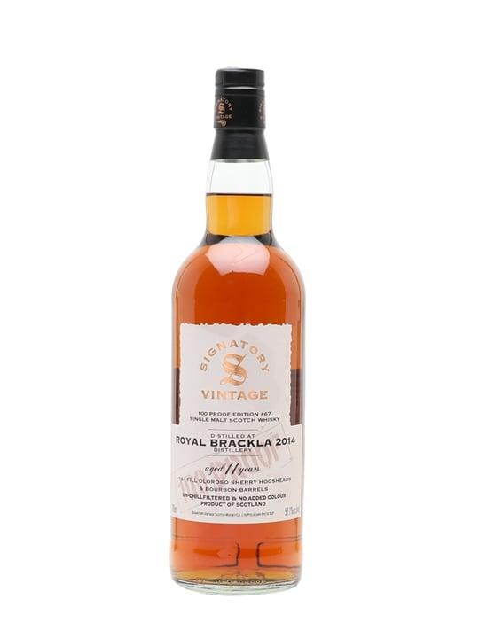 11yo 2014 Signatory Vintage 100 Proof Edition #67