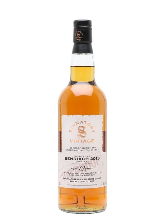 12yo 2013 Signatory Vintage 100 Proof Edition #69