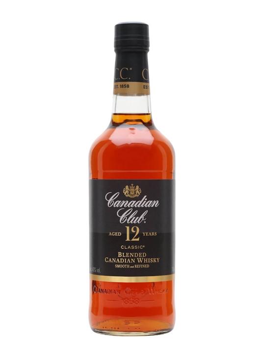 Canadian Club Classic 12 Year Old - 1980s