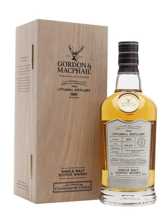 Littlemill 31 Year Old 1991 Connoisseurs Choice Recollection Series #2