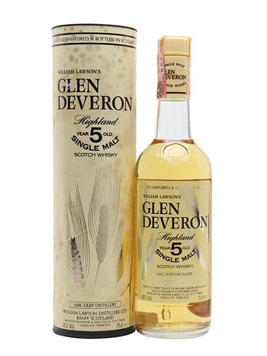 Glen Deveron Glen Deveron 5 Year Old / Bot.1980s Speyside Single Malt Scotch Whisky