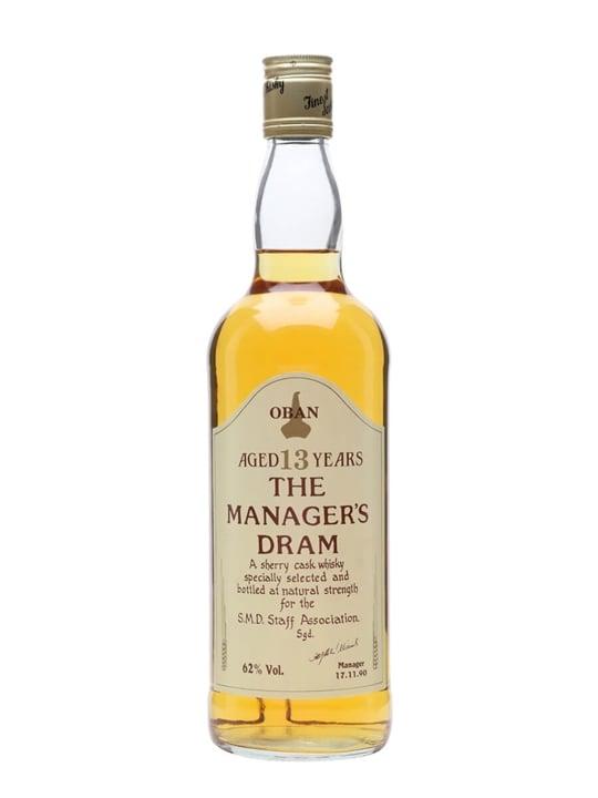 Oban 13 Year Old / Bot.1990 / Manager's Dram / Sherry Cask Highland Whisky
