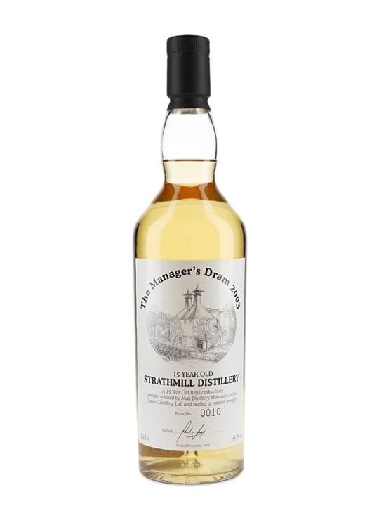 Strathmill 15 Year Old / Bot.2003 / Manager's Dram Speyside Whisky