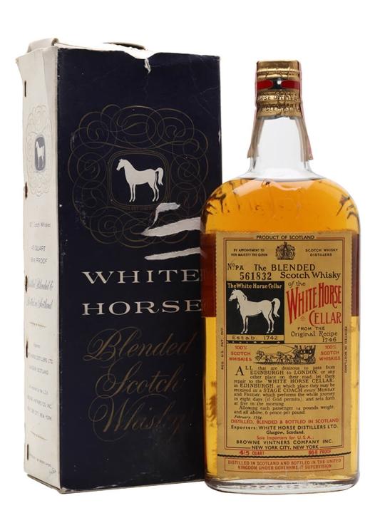 White Horse White Horse / Bot.1950s / Spring Cap Blended Scotch Whisky