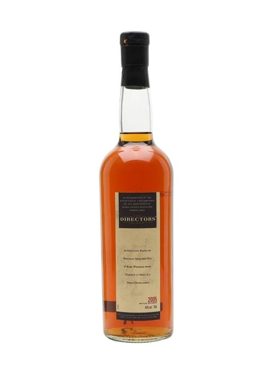 Diageo Special Releases The Director's Blend / Bot.2005 / Diageo Blended Scotch Whisky