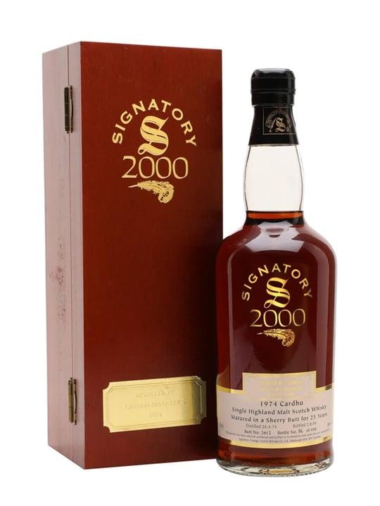 Cardhu Cardhu 1974 / 25 year Old / Sherry Cask / Signatory Speyside Whisky
