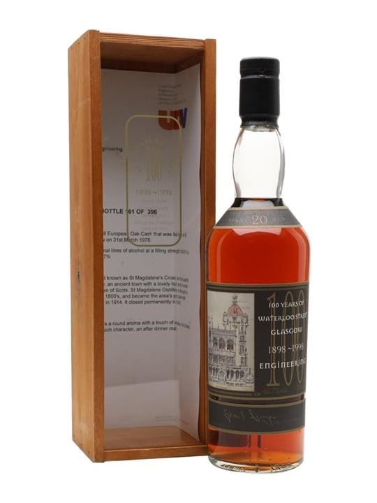 St Magdalene 20 Year Old / Waterloo Street Lowland Whisky