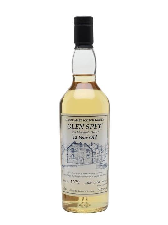 Glen Spey 12 Year Old / Bot.2008 / Manager's Dram Speyside Whisky