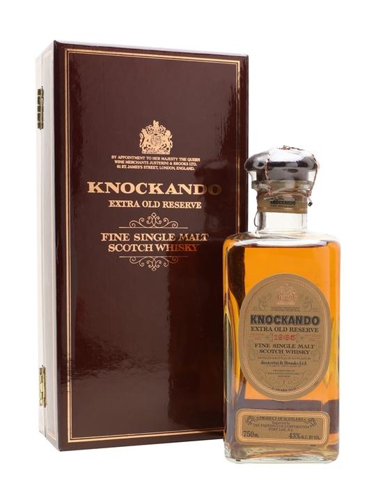 Knockando 1965 Extra Old Reserve / Bot.1990 Speyside Whisky