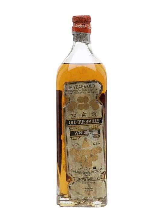 Bushmills Old Bushmills 9 Year Old / Bot.1960s Blended Irish Whiskey