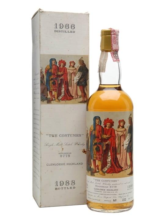 Glenlossie Glenlossie 1966 / Bot.1988 / The Costumes Speyside Whisky